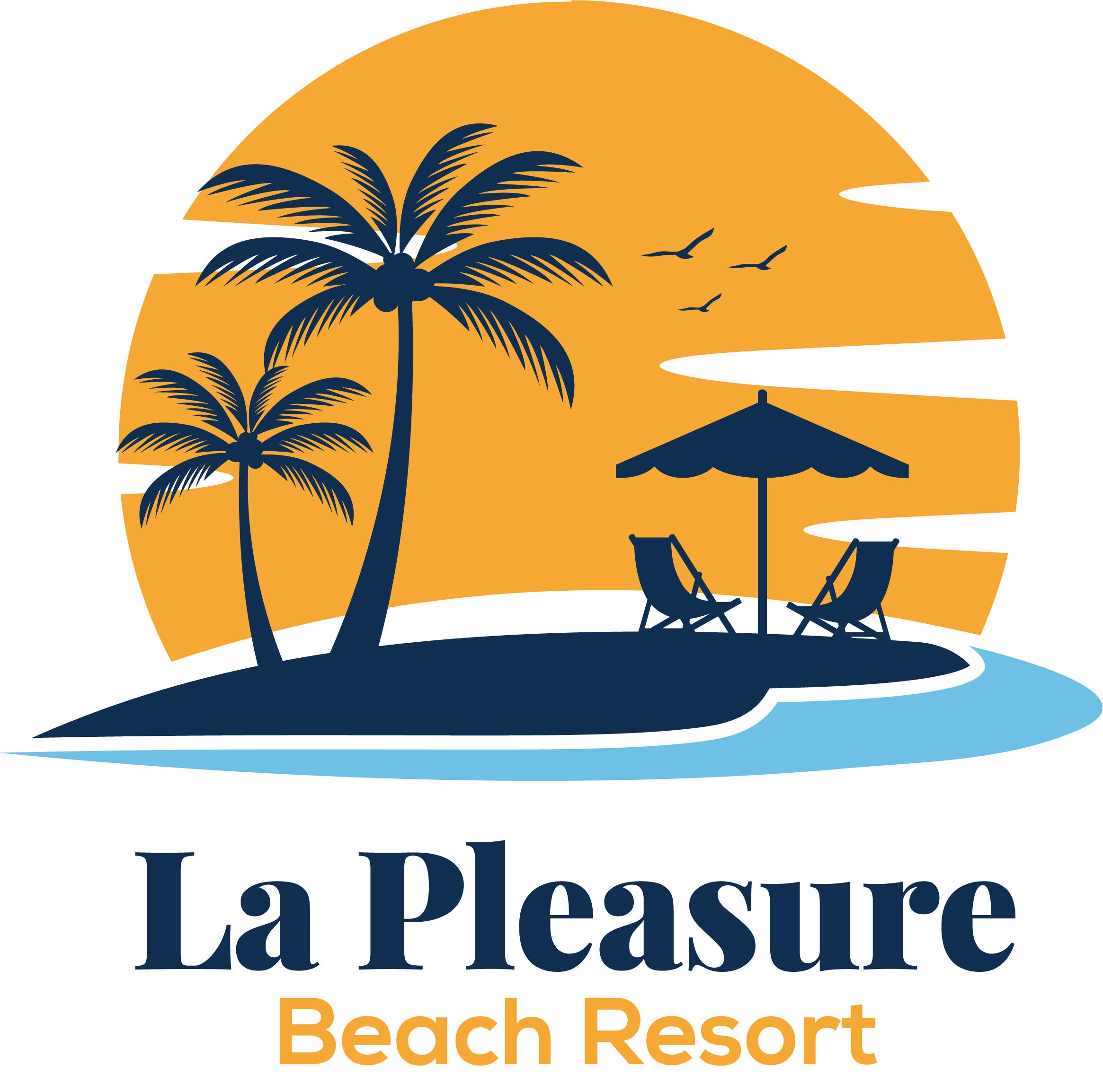 La Pleasure Beach Resort logo